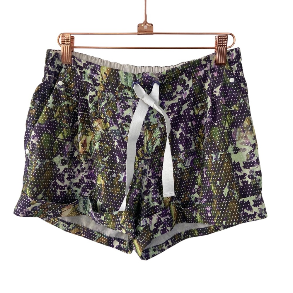 Lululemon Spring Break Away Shorts Floral Sport White Multi 6
